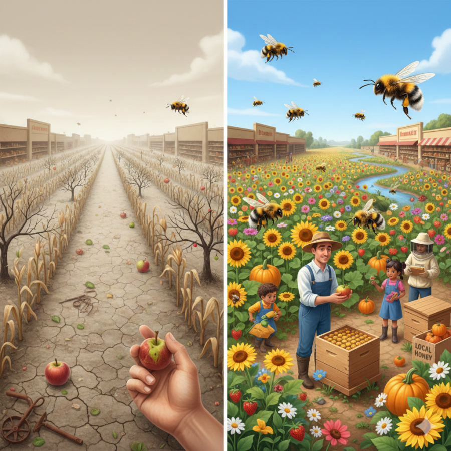 ¿Cómo sería la vida sin abejas? 7 sin abejas